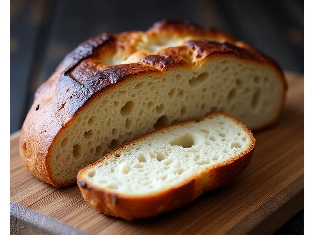 Rustiek zuurdesembrood met een knapperige korst